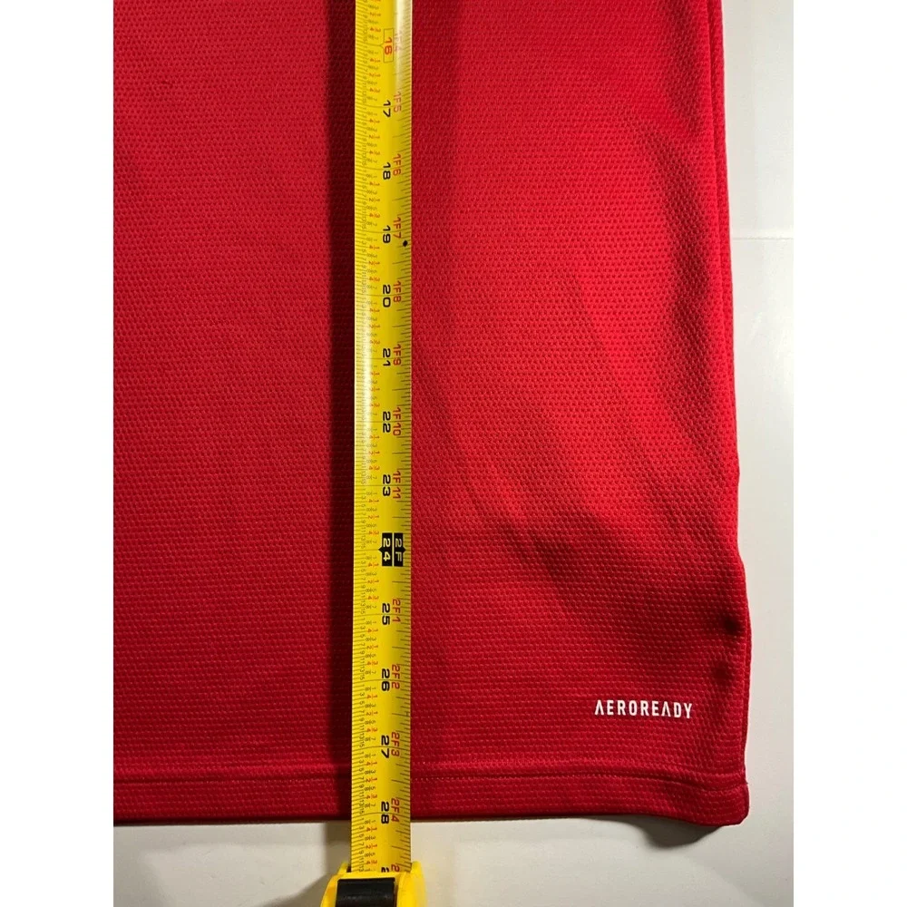 Adidas Manchester United 2021-22 Home Jersey Mens Medium TeamViewer Red Soccer